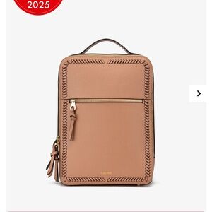 Calpak Kaya 15 inch Laptop Backpack in Caramel new with tags